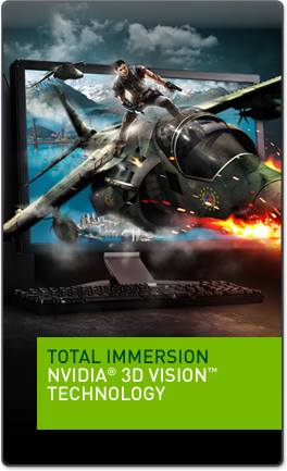 TOTAL IMMERSION, NVIDIA 3D VISION TECHNOLOGY